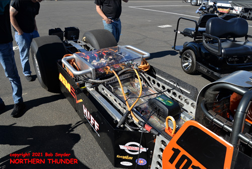 Steve Huff - 'Current Technology - 200 mph electric 
dragster
